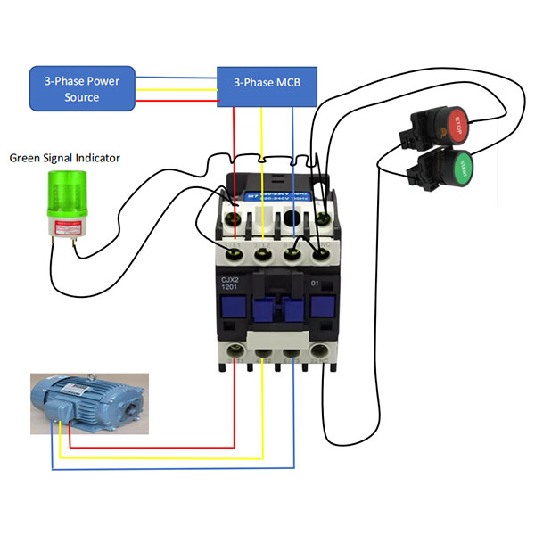Auxiliary Contactor Wiring